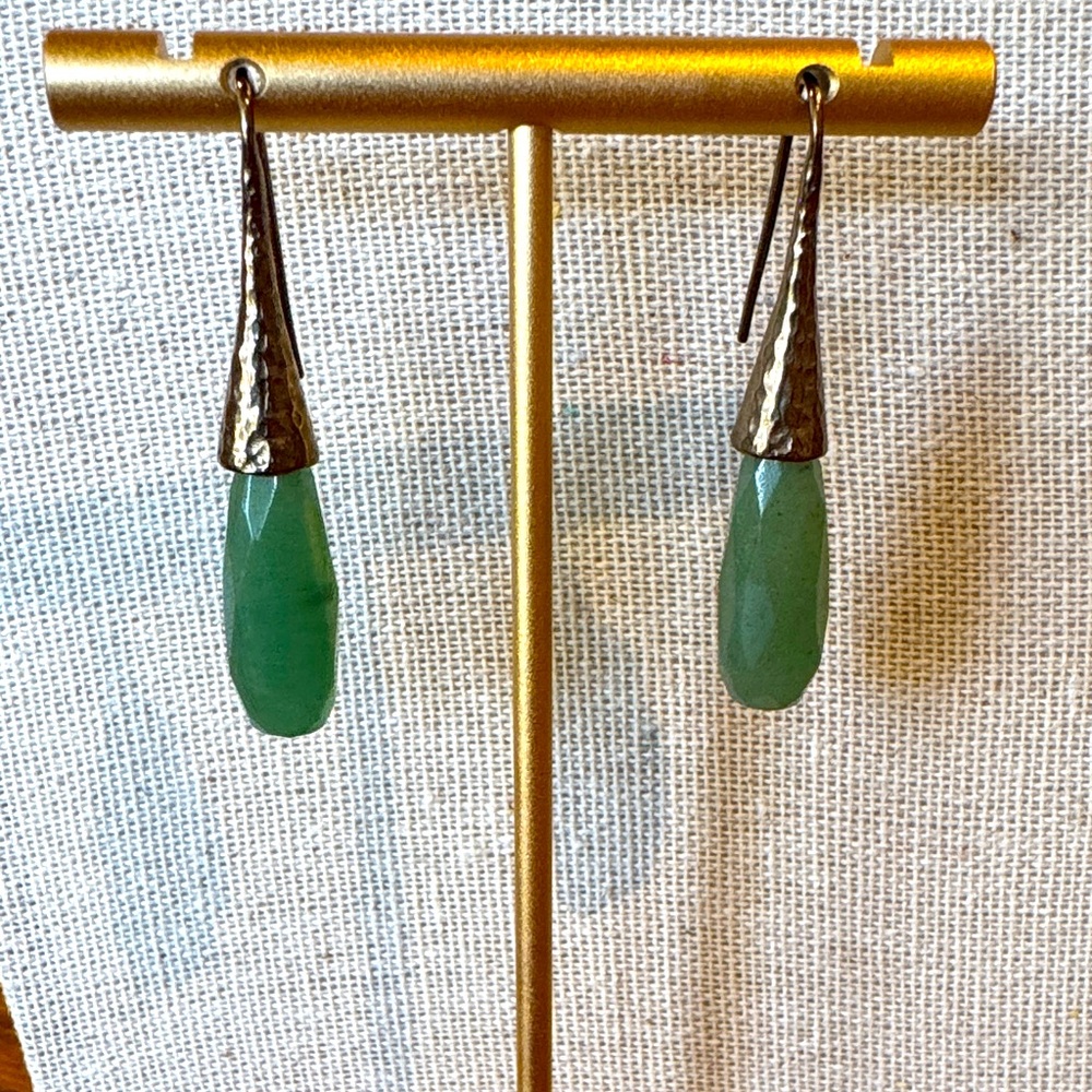 Aventurine earrings